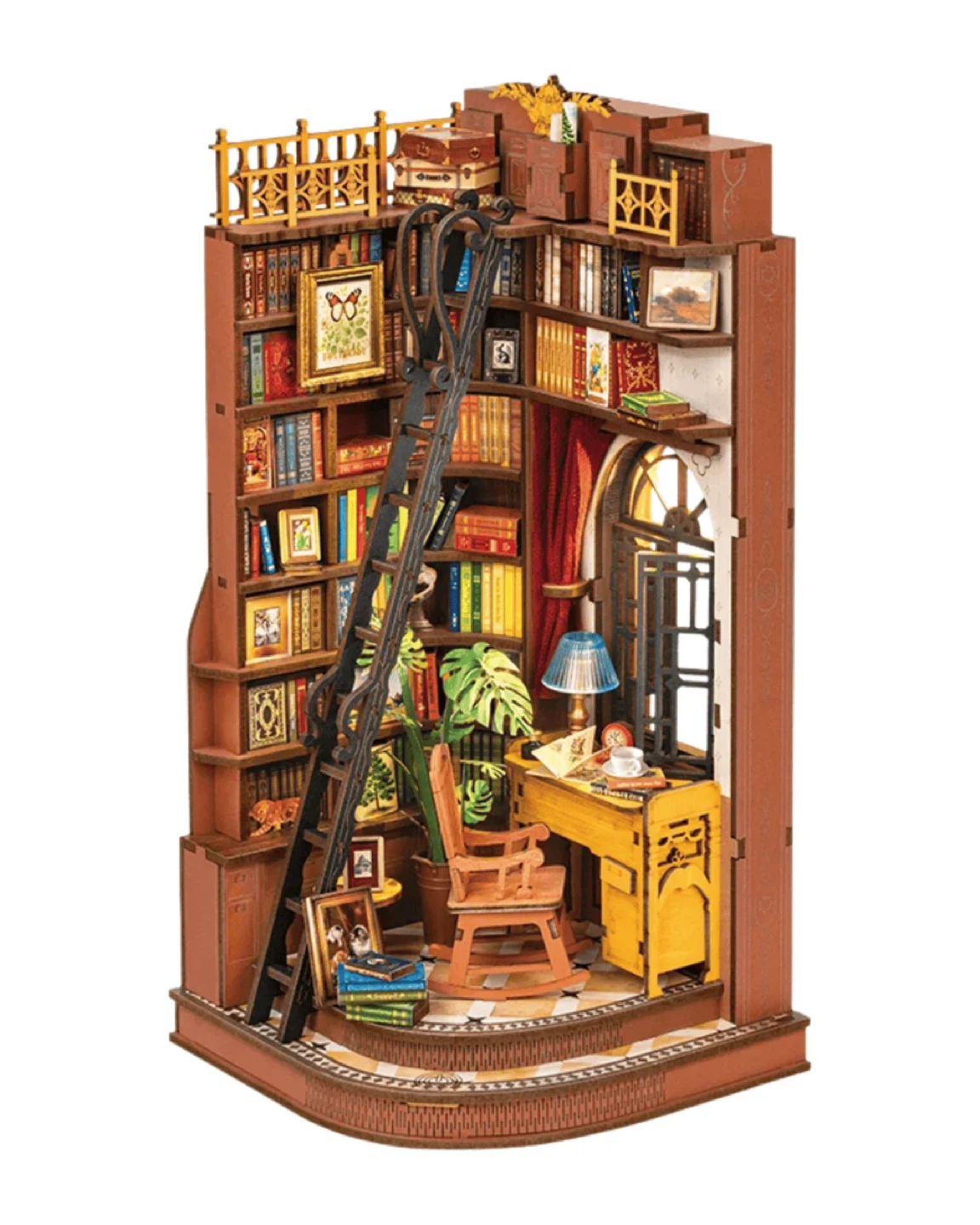 🥕Rolife Book Nook & Wonderland - Silent Corner Study - photo 2