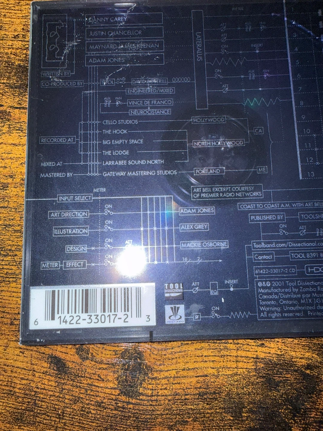 Tool Lateralus CD - photo 3