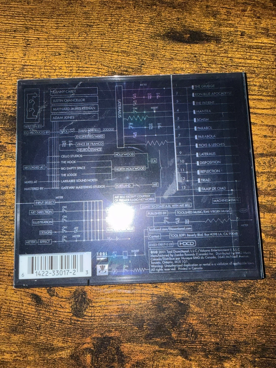 Tool Lateralus CD - photo 2
