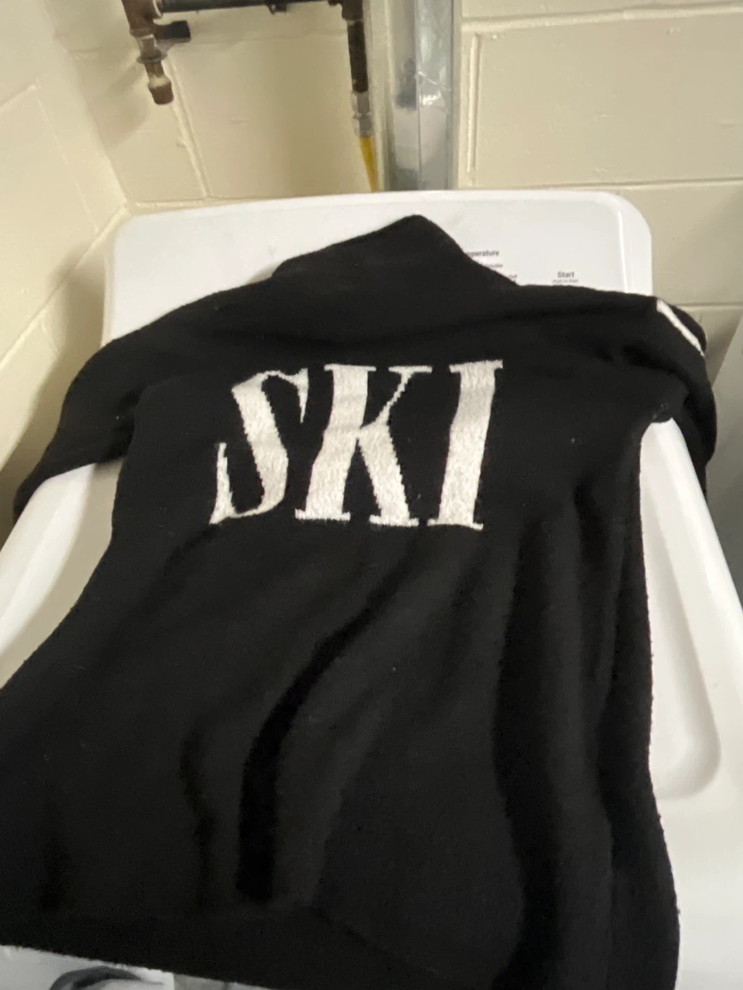 Black Ski Sweater