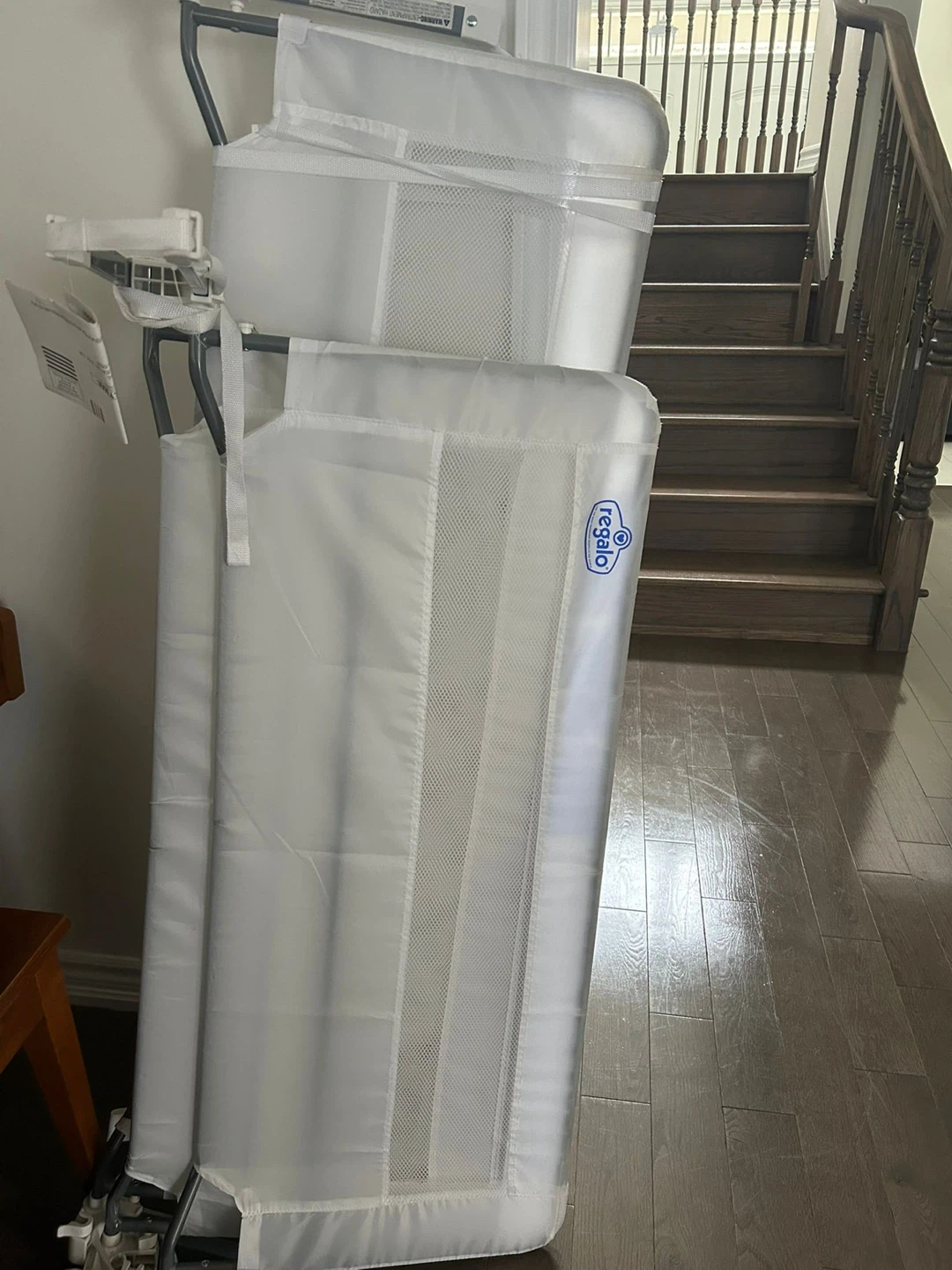 Regalo Swing Down Bed Rail - White - photo 2
