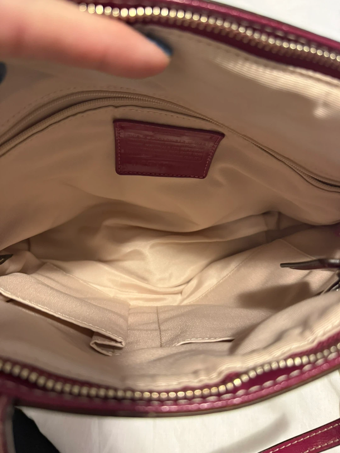 Coach Signature C Design Pink Tote Bag - photo 4