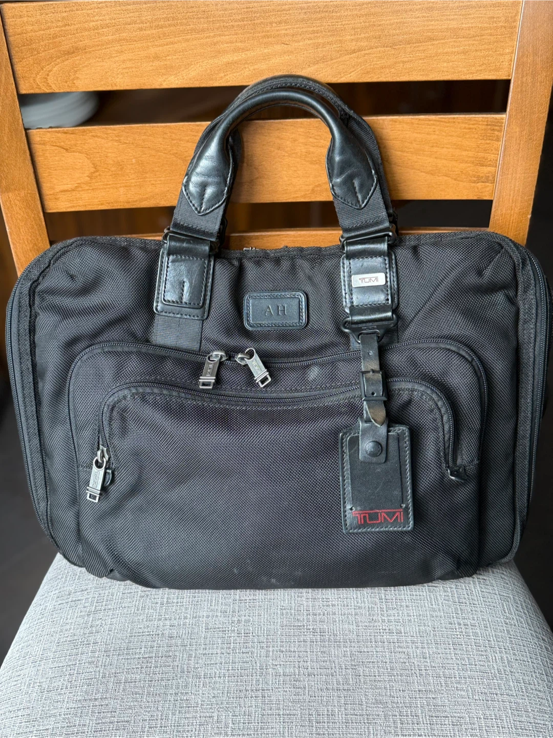 TUMI Black Laptop/Briefcase