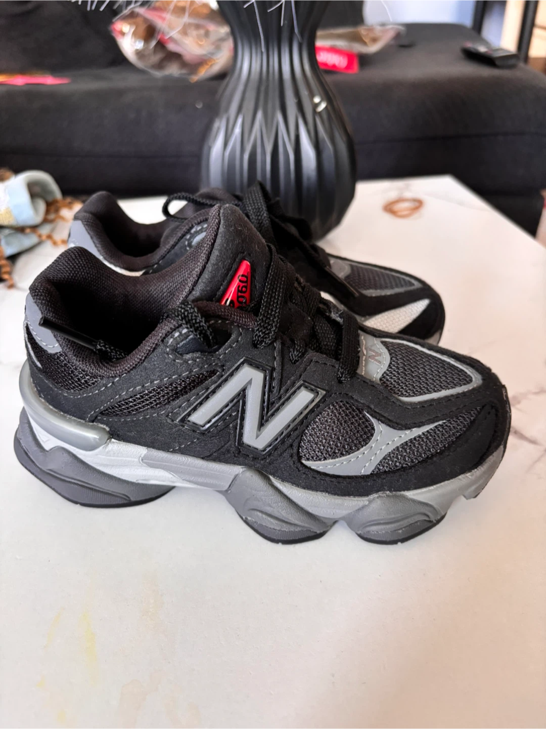 New Balance 9060 Kids Sneakers - Black/Grey