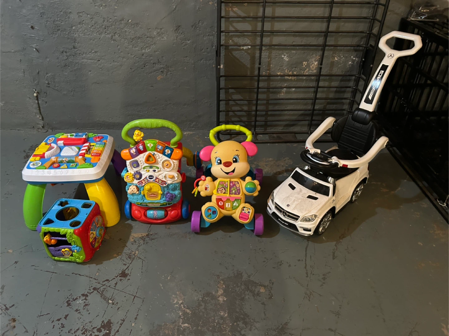 Kids Toys: Activity Table, Walkers & Ride-On Car