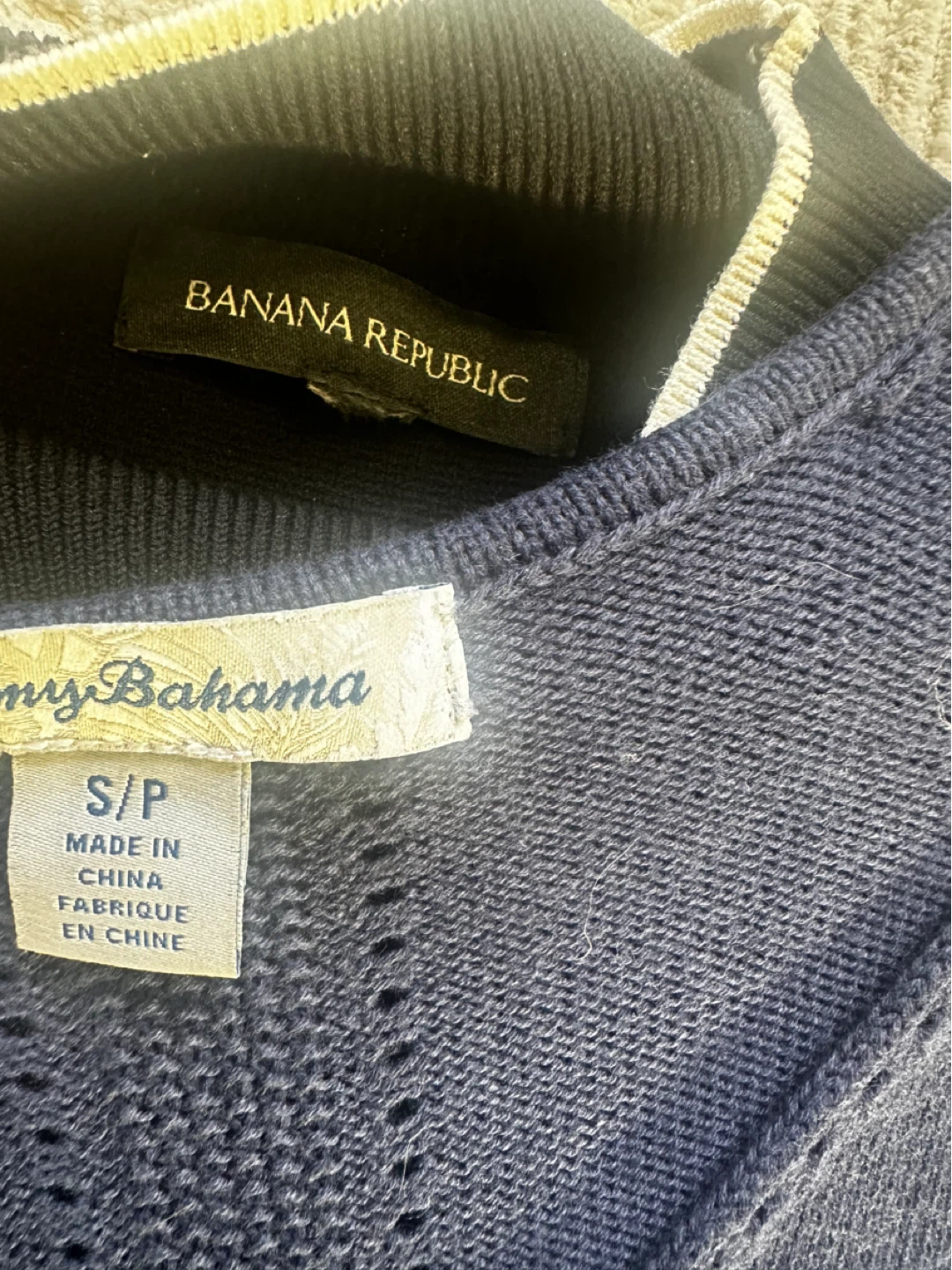 Banana Republic & Tommy Bahama Tops - Size S - photo 3