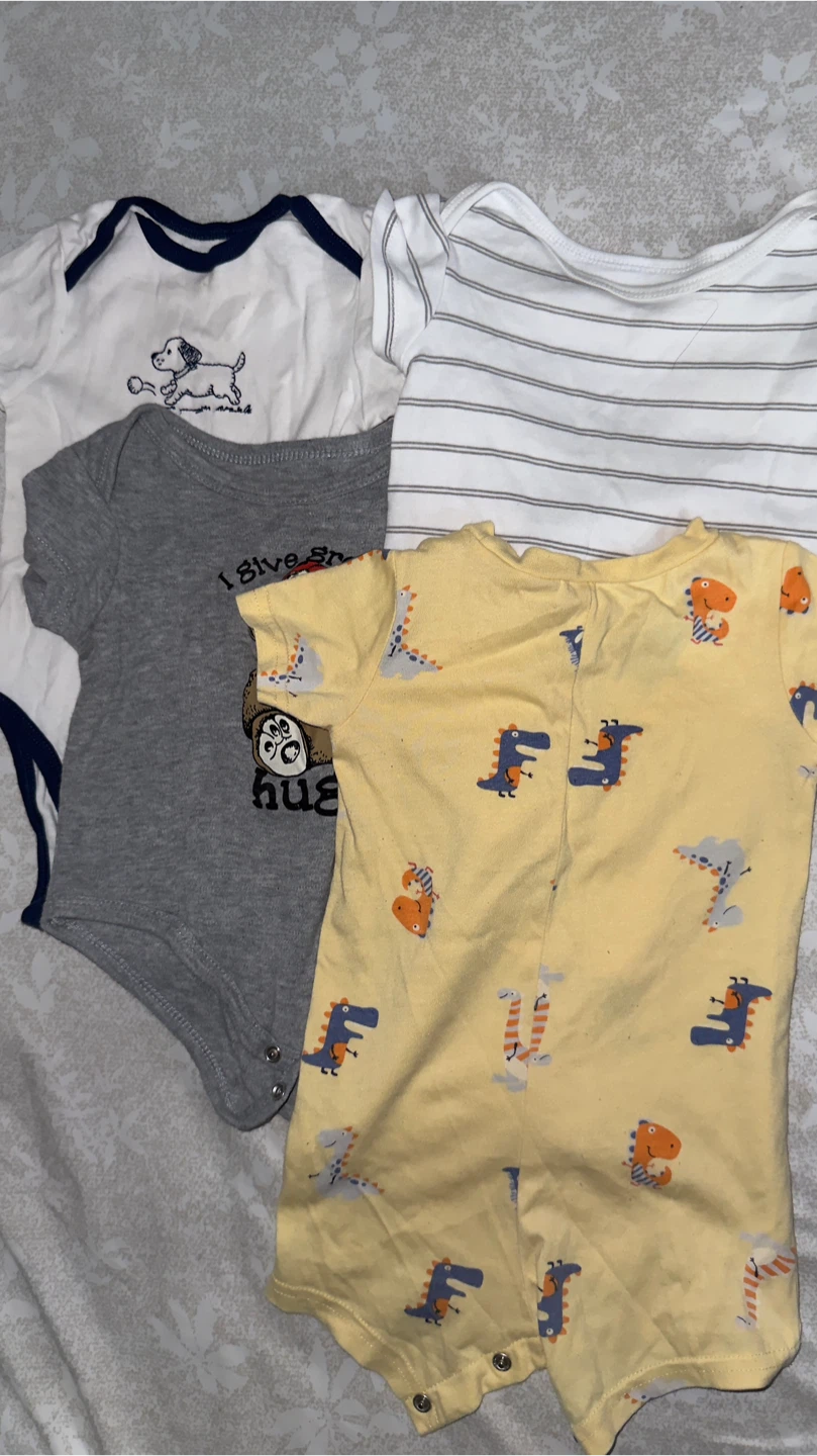 Mixed Lot Baby Clothes - Size 3 6 Months