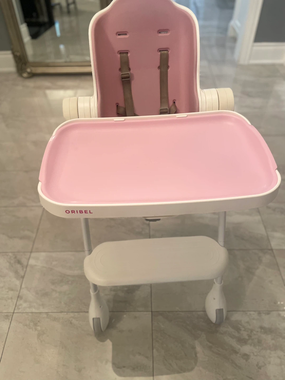Oribel Cocoon Z High Chair - Pink