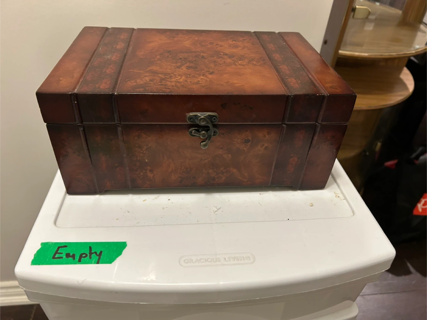 Wooden Decorative Storage Box