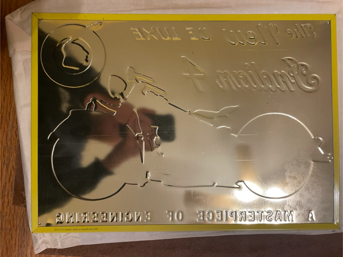 Indian Motorcycle Metal Sign - photo 2