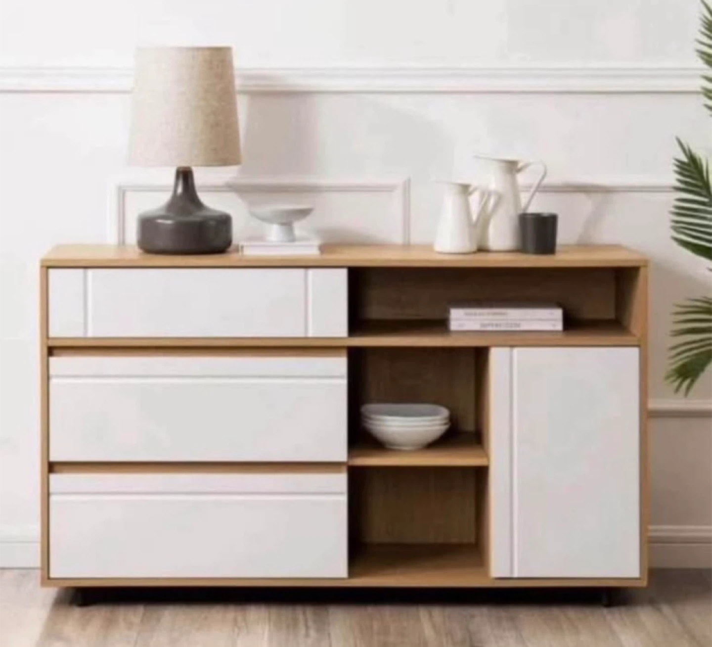 New Sideboard Buffet Server Entryway Storage Cabinet Credenza