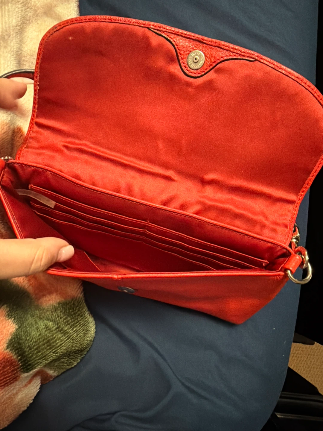 Coach Red Leather Bag - photo 4