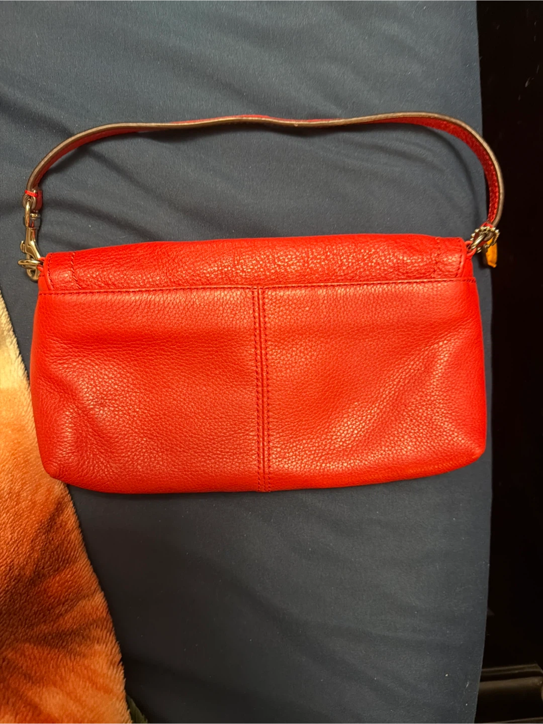 Coach Red Leather Bag - photo 2