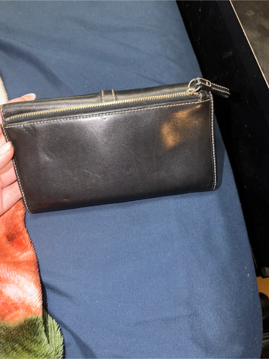 Coach Black Leather Wallet - photo 3