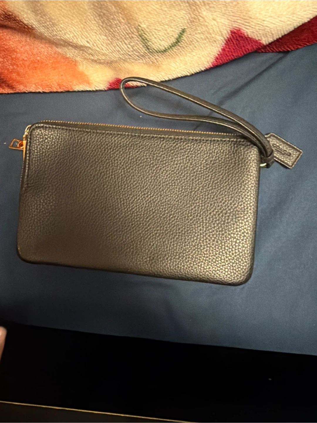 Coach Black Leather Wristlet - photo 2