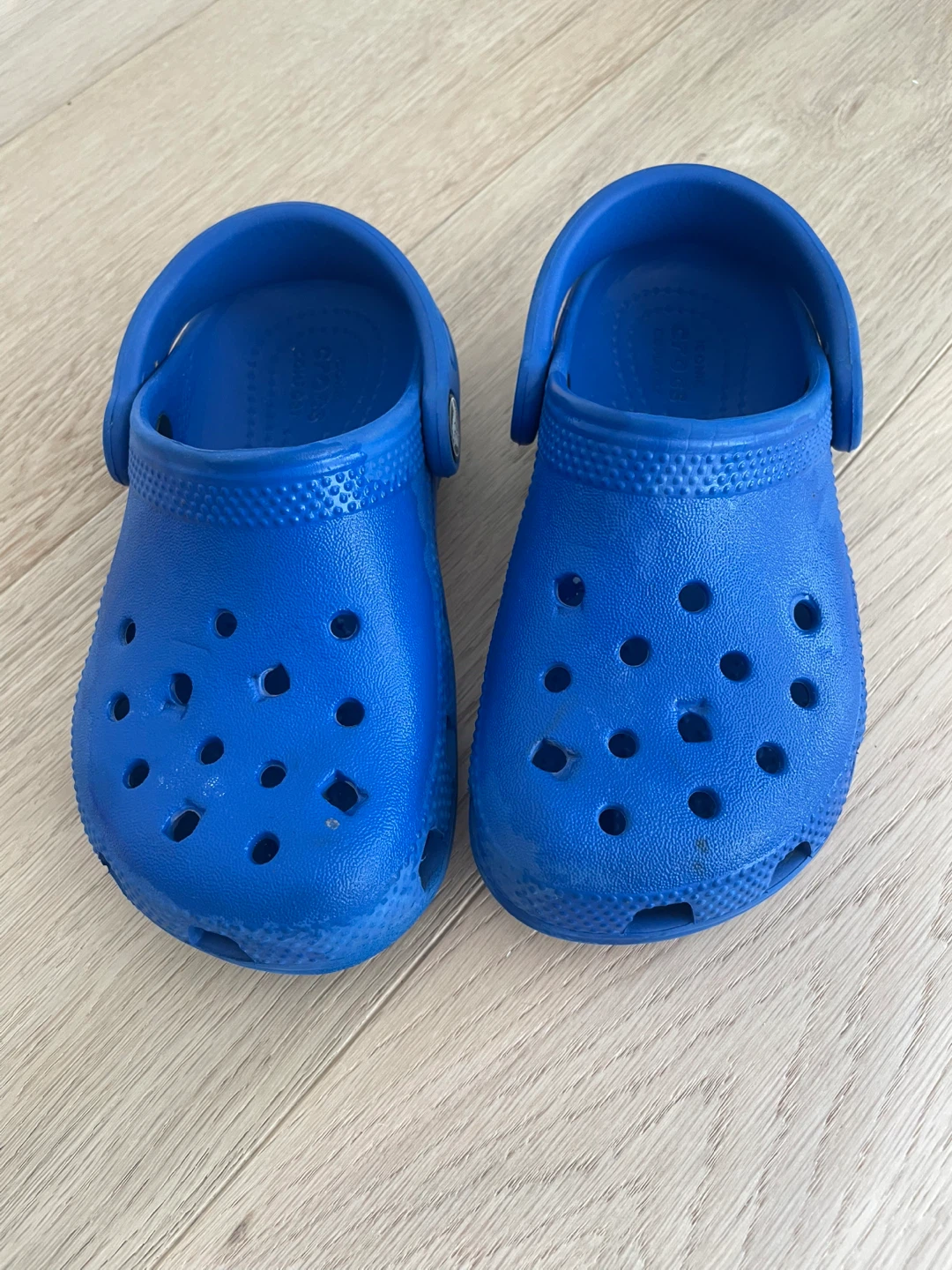 Boys Blue Crocs - Size C10