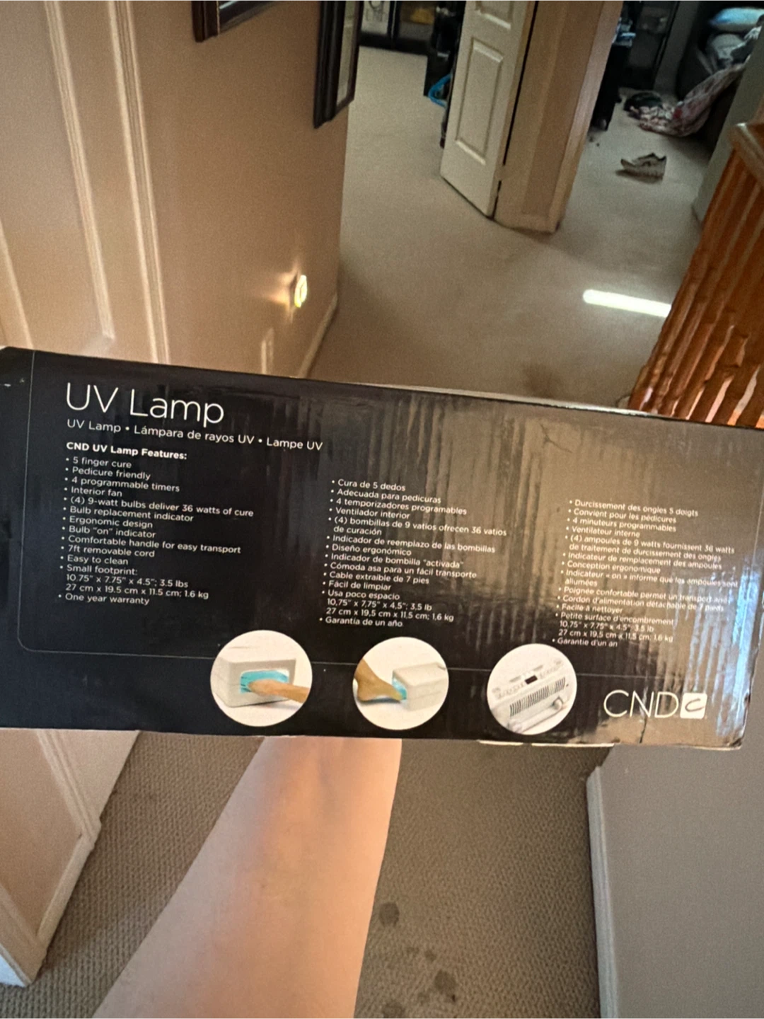 CND UV Lamp - Nail Dryer - photo 2