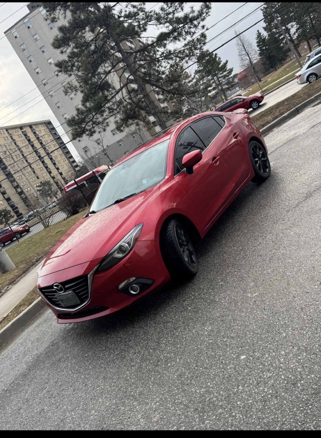 Red Mazda 3 Sedan - photo 3