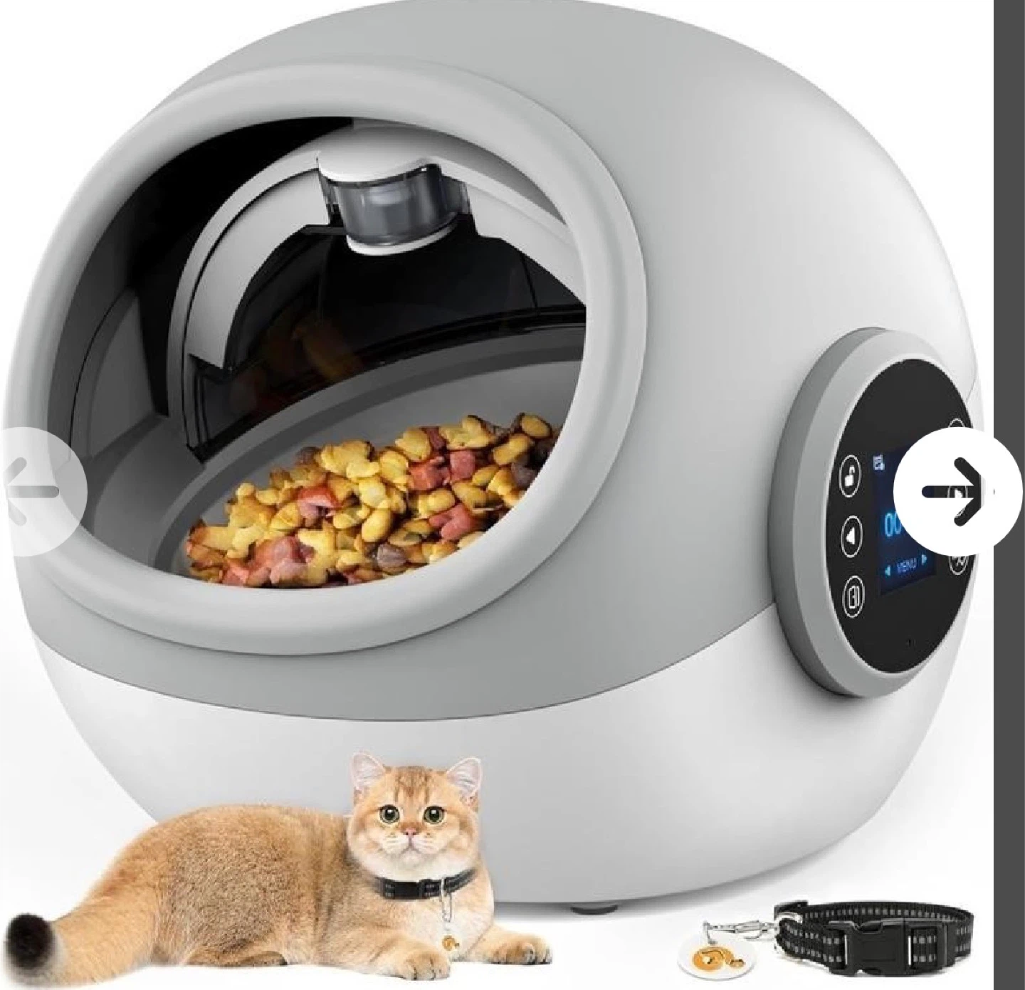 Sphere Microchip Pet Feeder