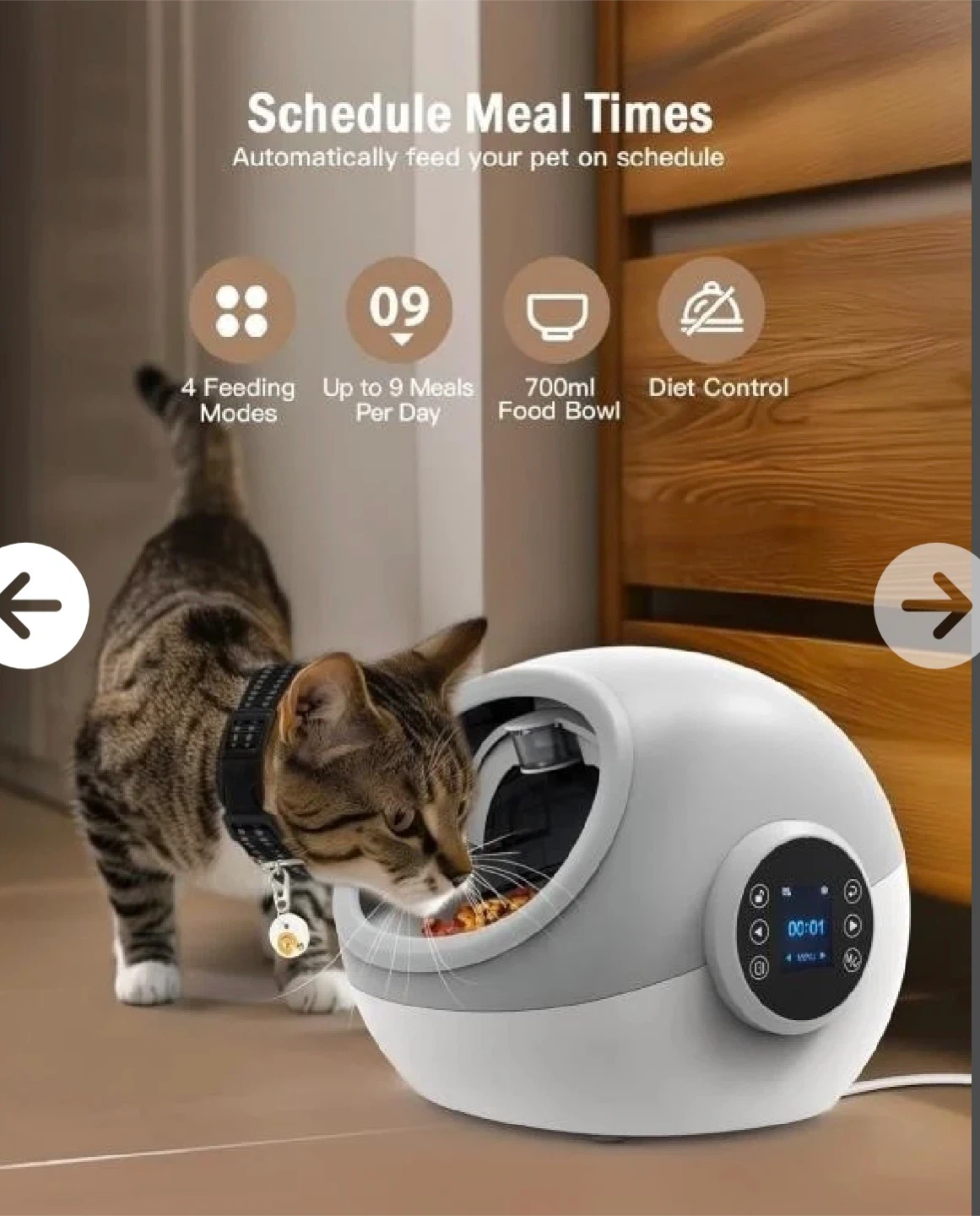 Sphere Microchip Pet Feeder - photo 3
