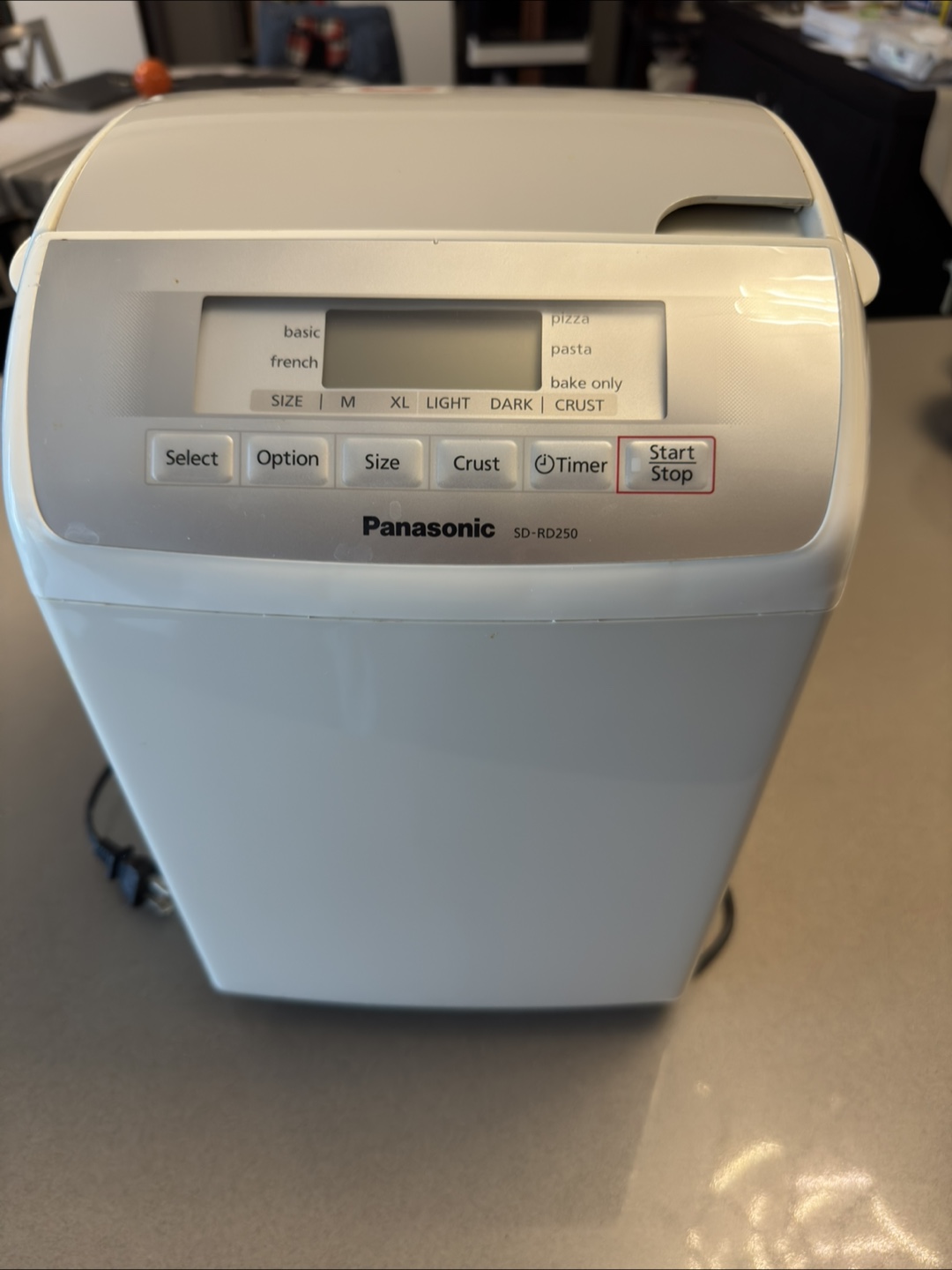 Panasonic SD-RD250 Bread Maker