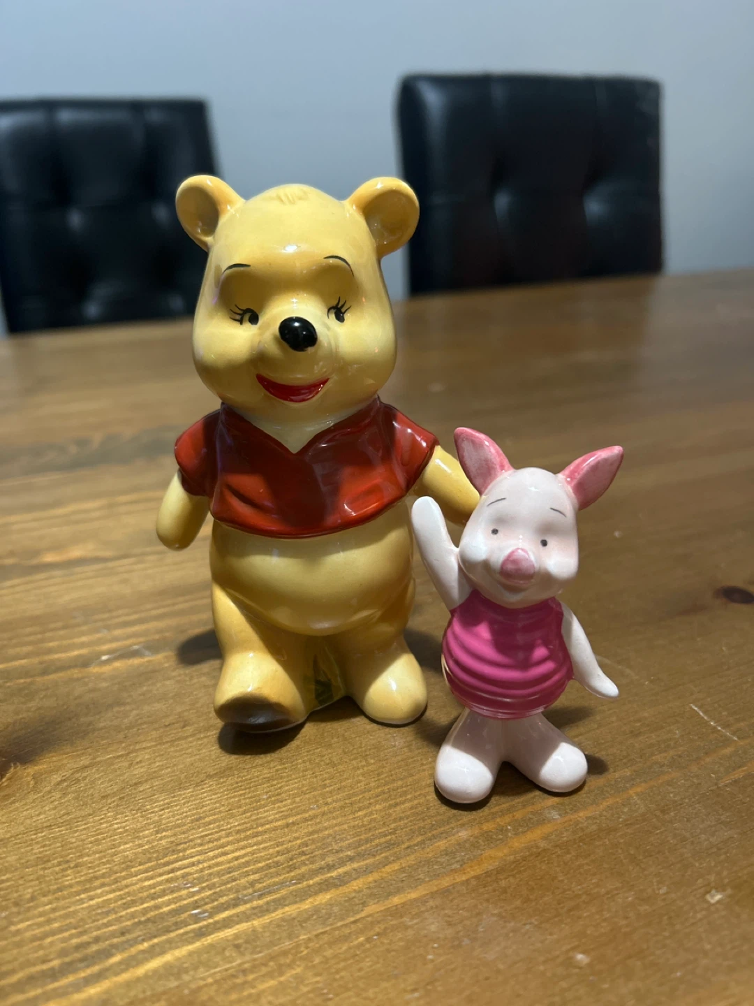 Vintage Disney Japan Pooh & Piglet Figurines