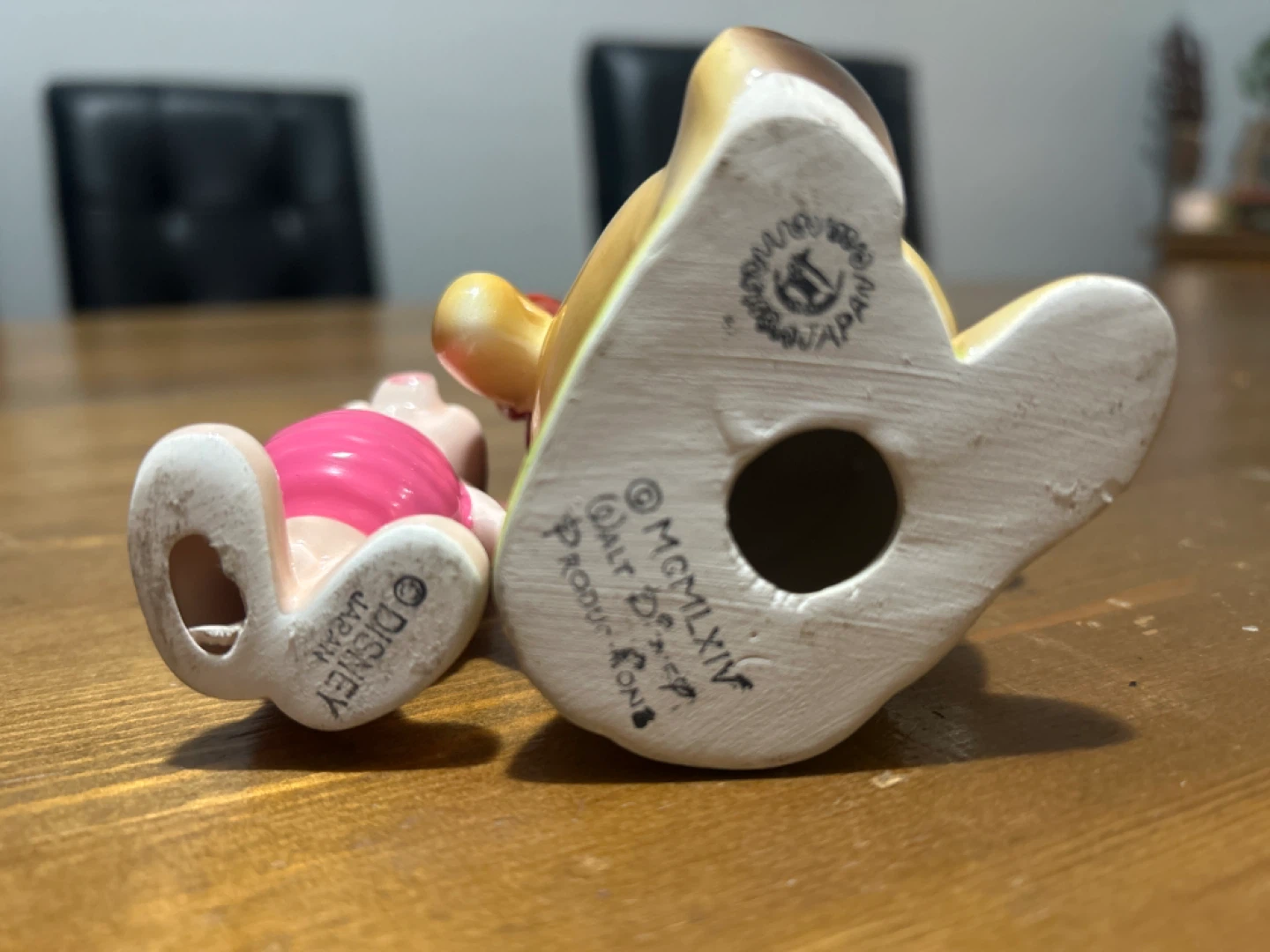 Vintage Disney Japan Pooh & Piglet Figurines - photo 5