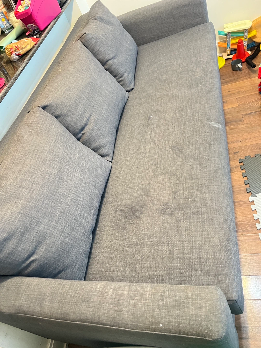 IKEA Sofa-bed, dark gray storage & bed - photo 2