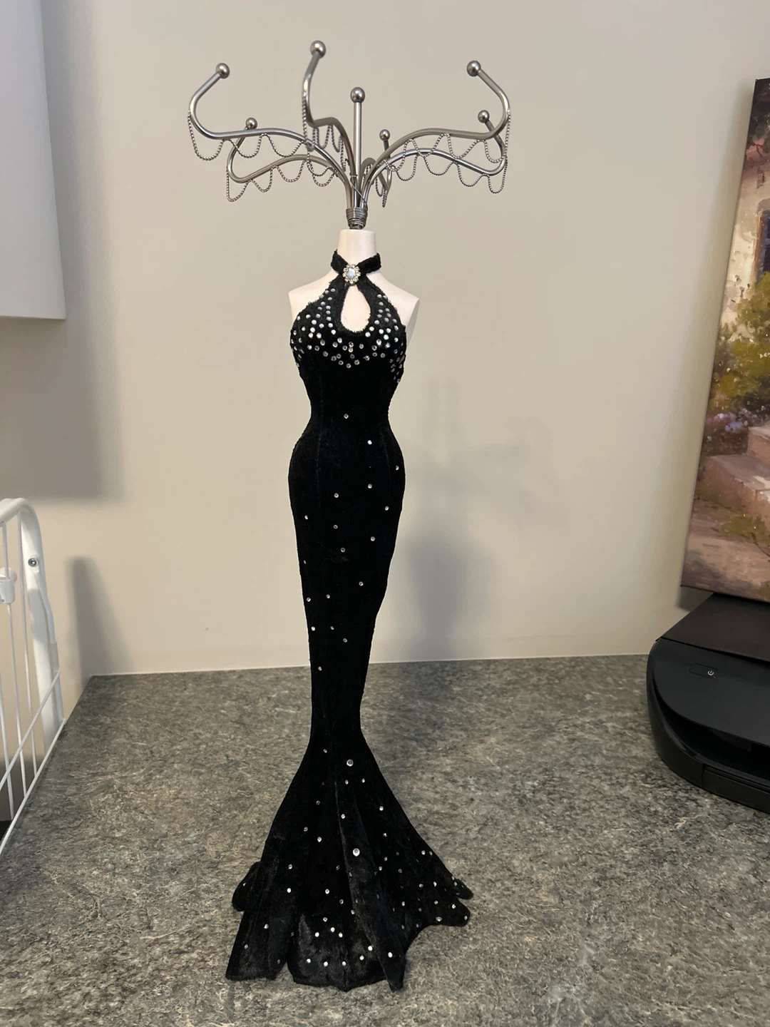 Jewelry Stand with Dress Form
