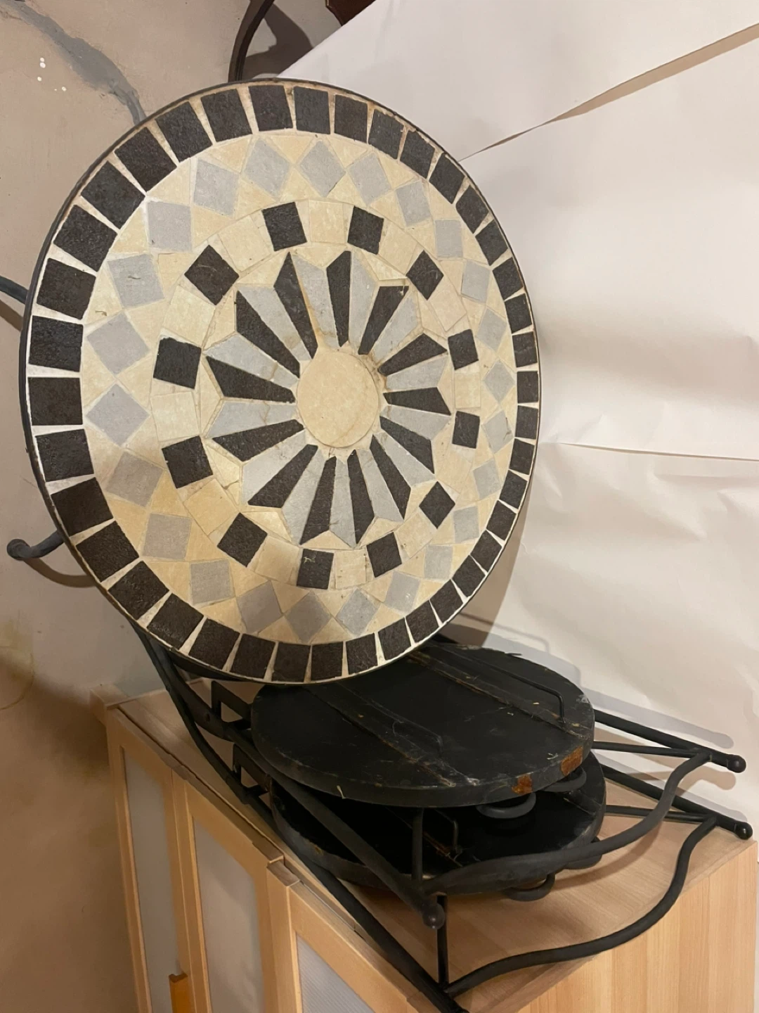 Mosaic Bistro Set - Table and Two Chairs - photo 3