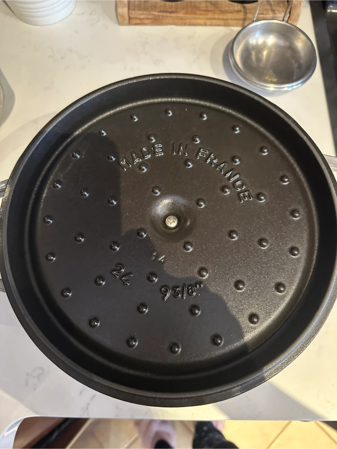 STAUB LA COCOTTE 475 l cast iron round Tall Graphite Grey - photo 4