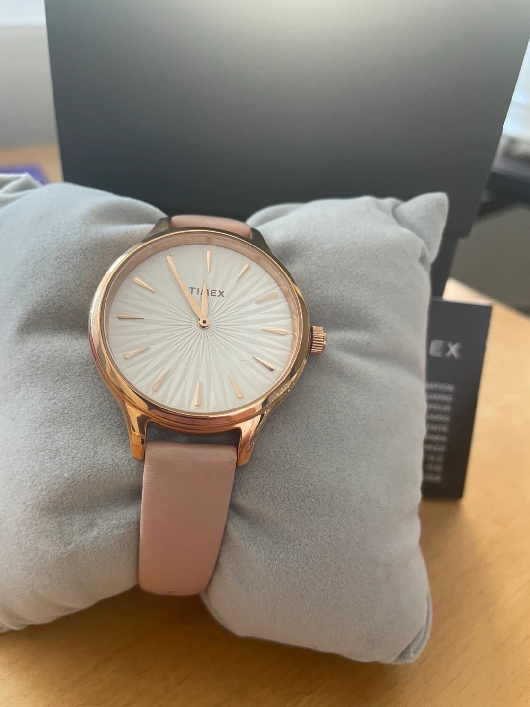 Timex Watch with Pink Leather & Rose Gold - photo 4
