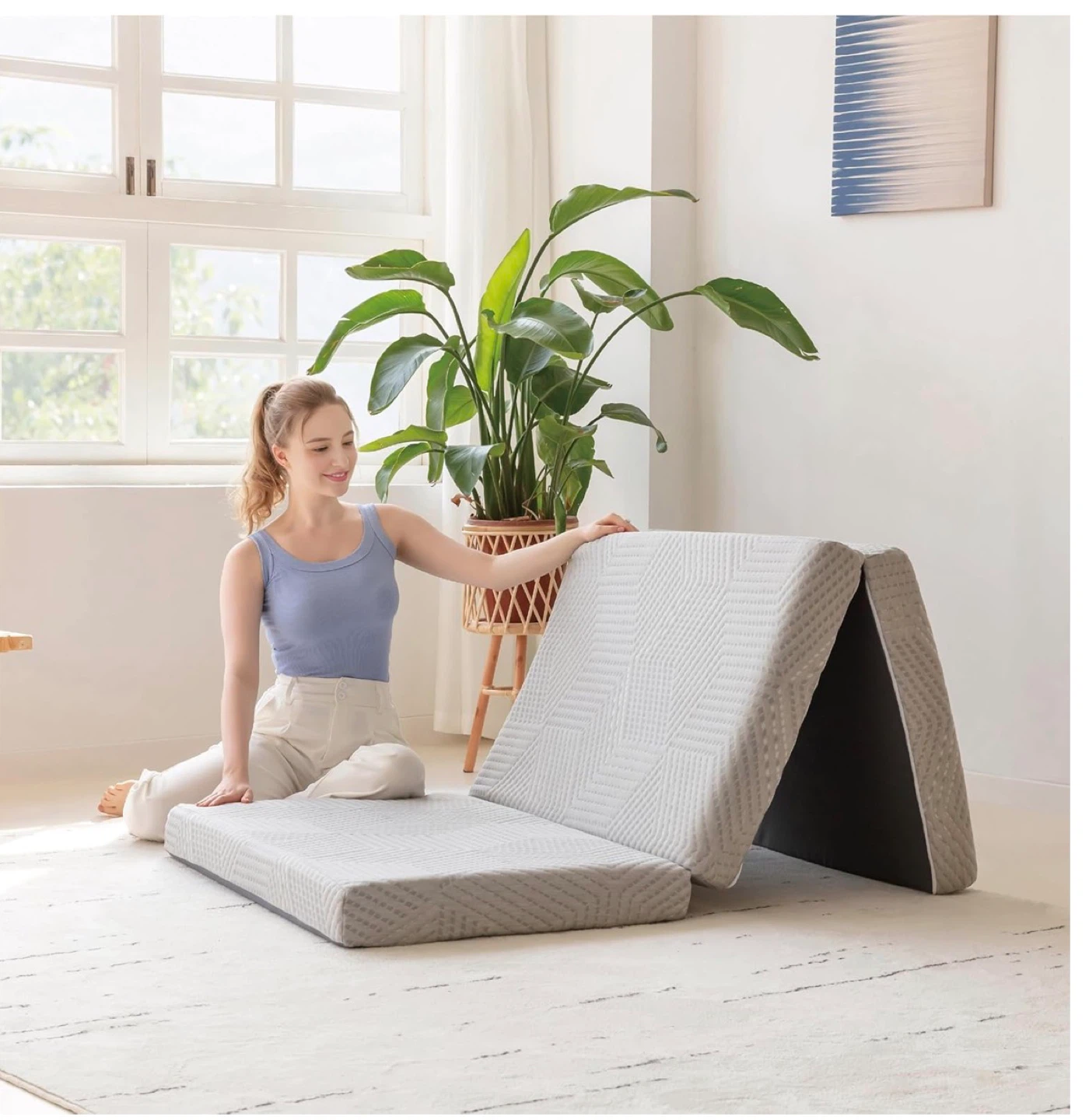 Folding Foam Mattress - Easy to Carry & Store - photo 2