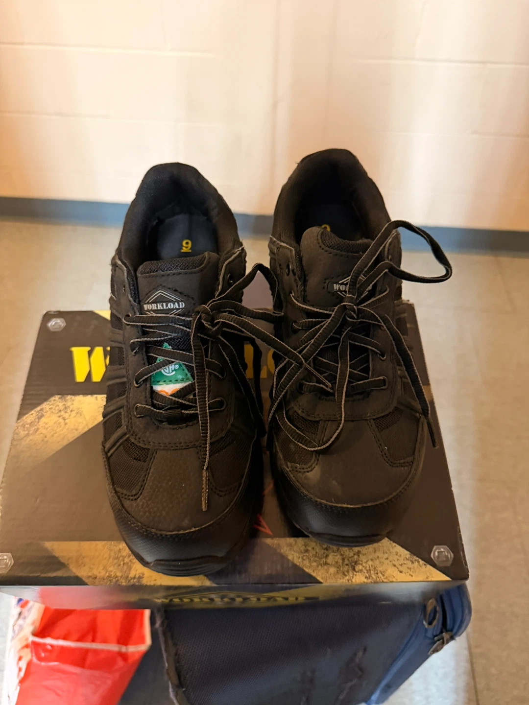 Workload X5 Women's Black Safety Shoes - Size 9 - photo 3