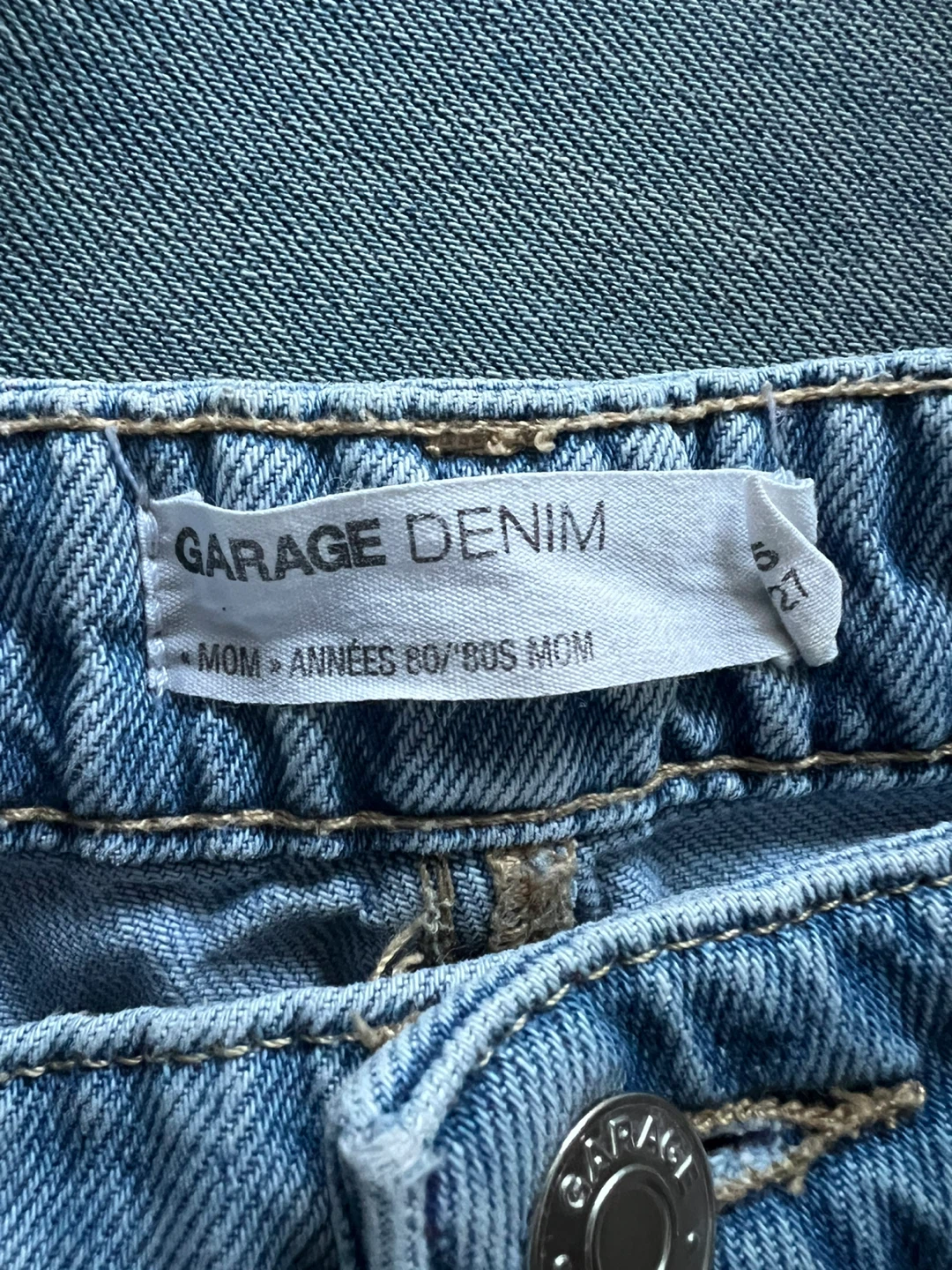 Garage Denim Mom Jeans - Size 5/27🥕 - photo 2