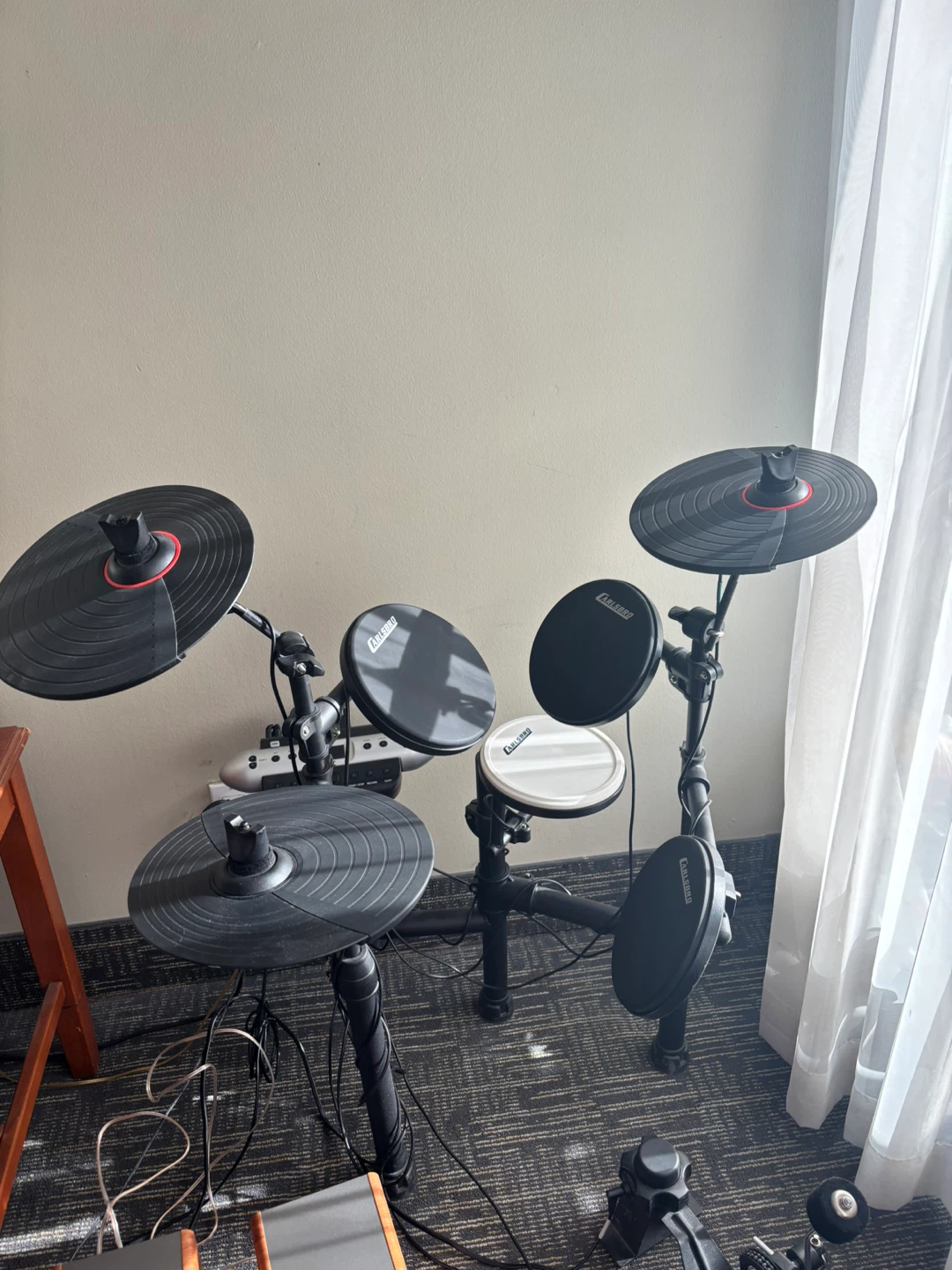 Drum Set, Vic Firth Drumsticks & Edifier Speakers - photo 4