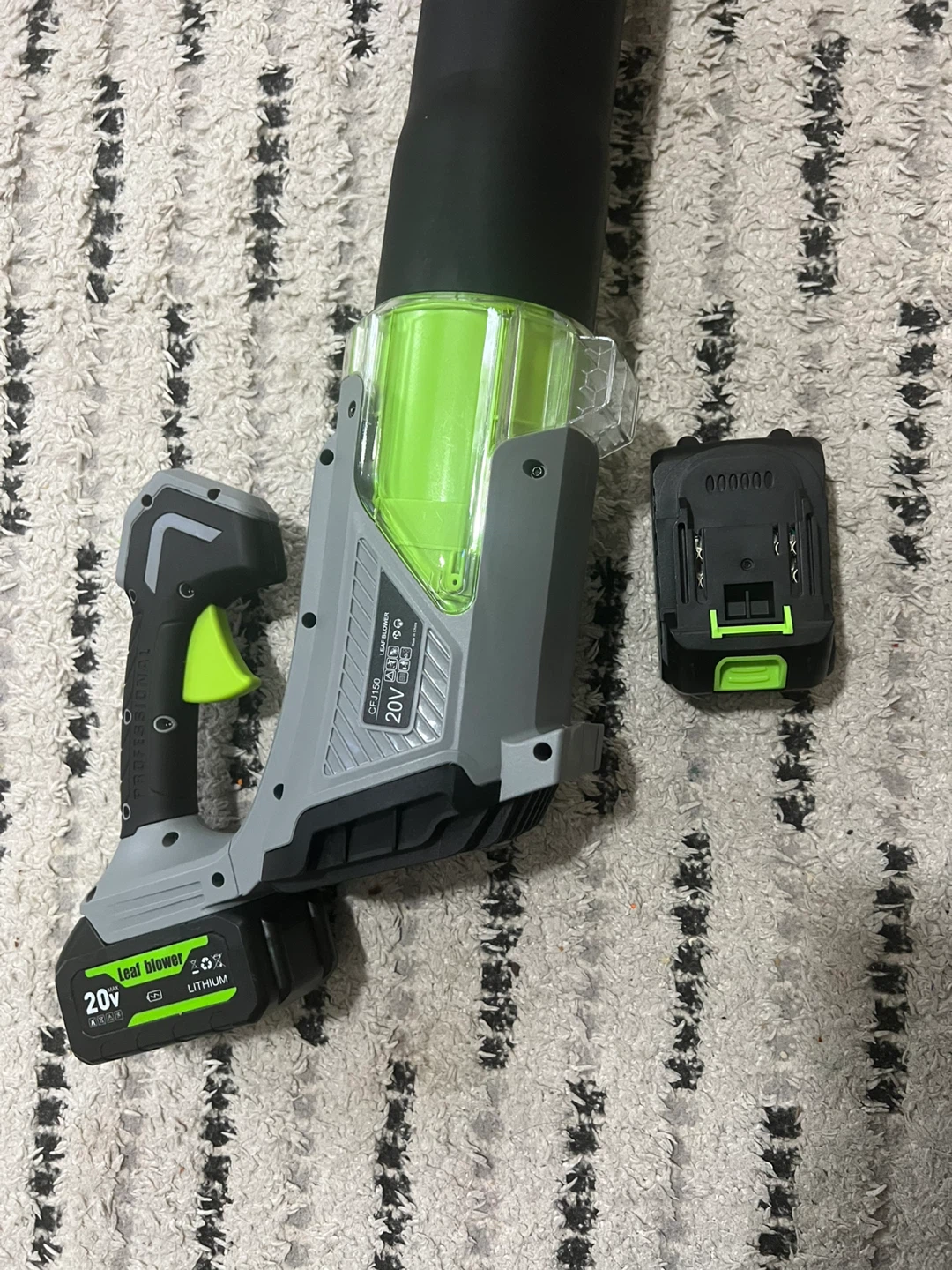 Leaf Blower w/ 2 Batteries