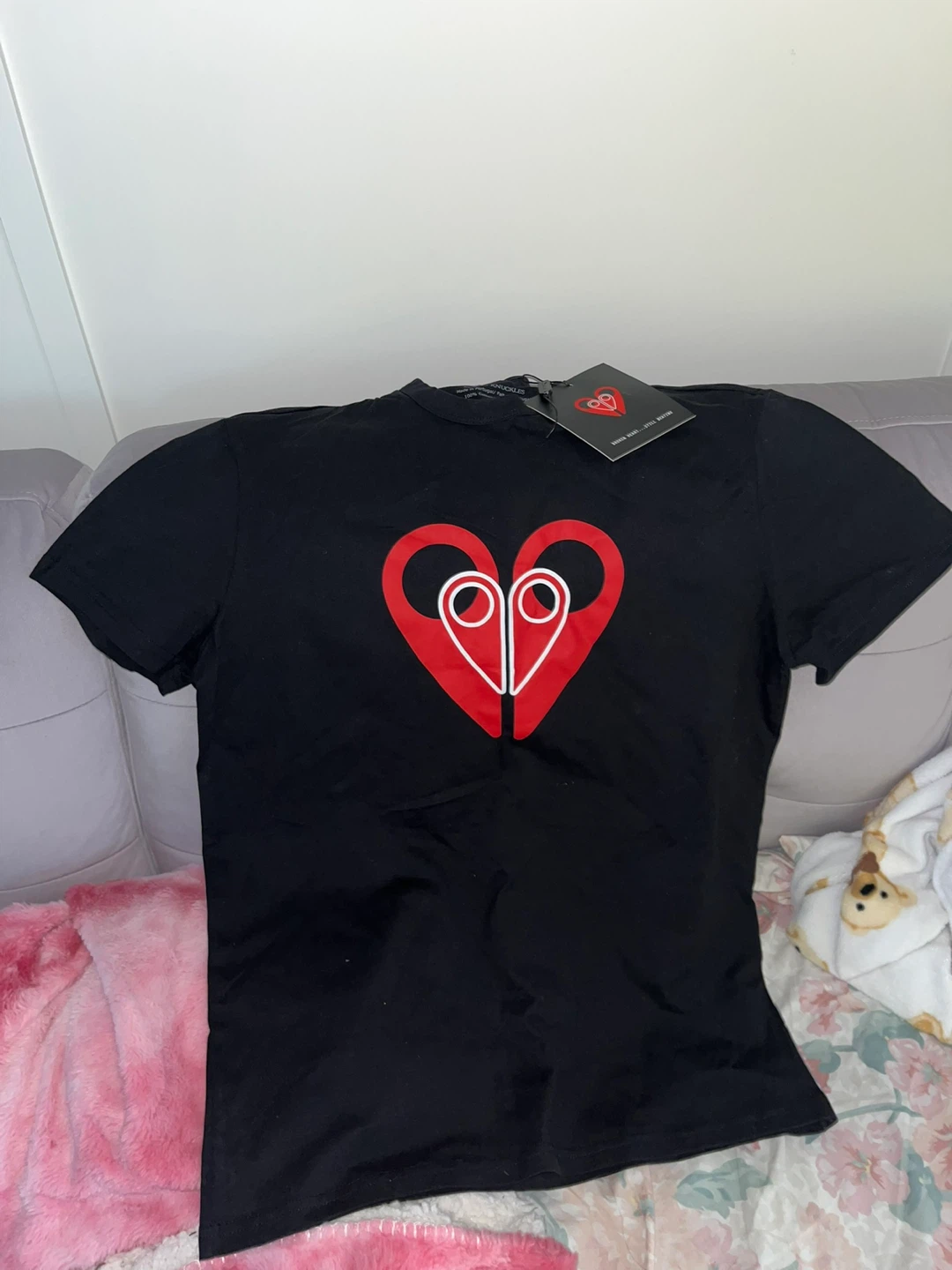 New Moose Knuckles Black T-Shirt - Size S