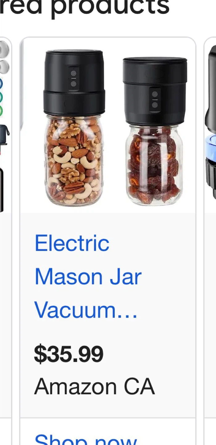 3pcs - New Electric Mason Jar Vacuum Sealer - HS-VS200A - photo 2