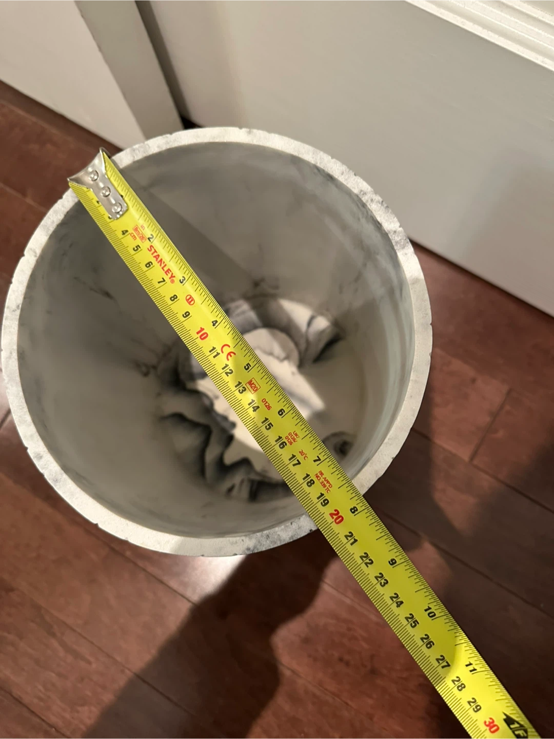 Ceramic/porcelain waste bin 🥕 - photo 5