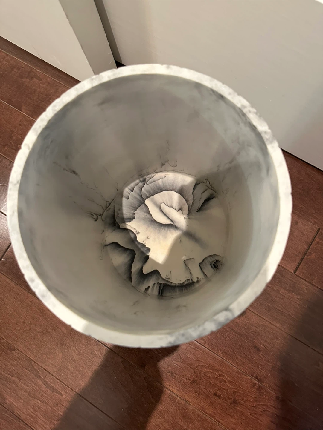 Ceramic/porcelain waste bin 🥕 - photo 3