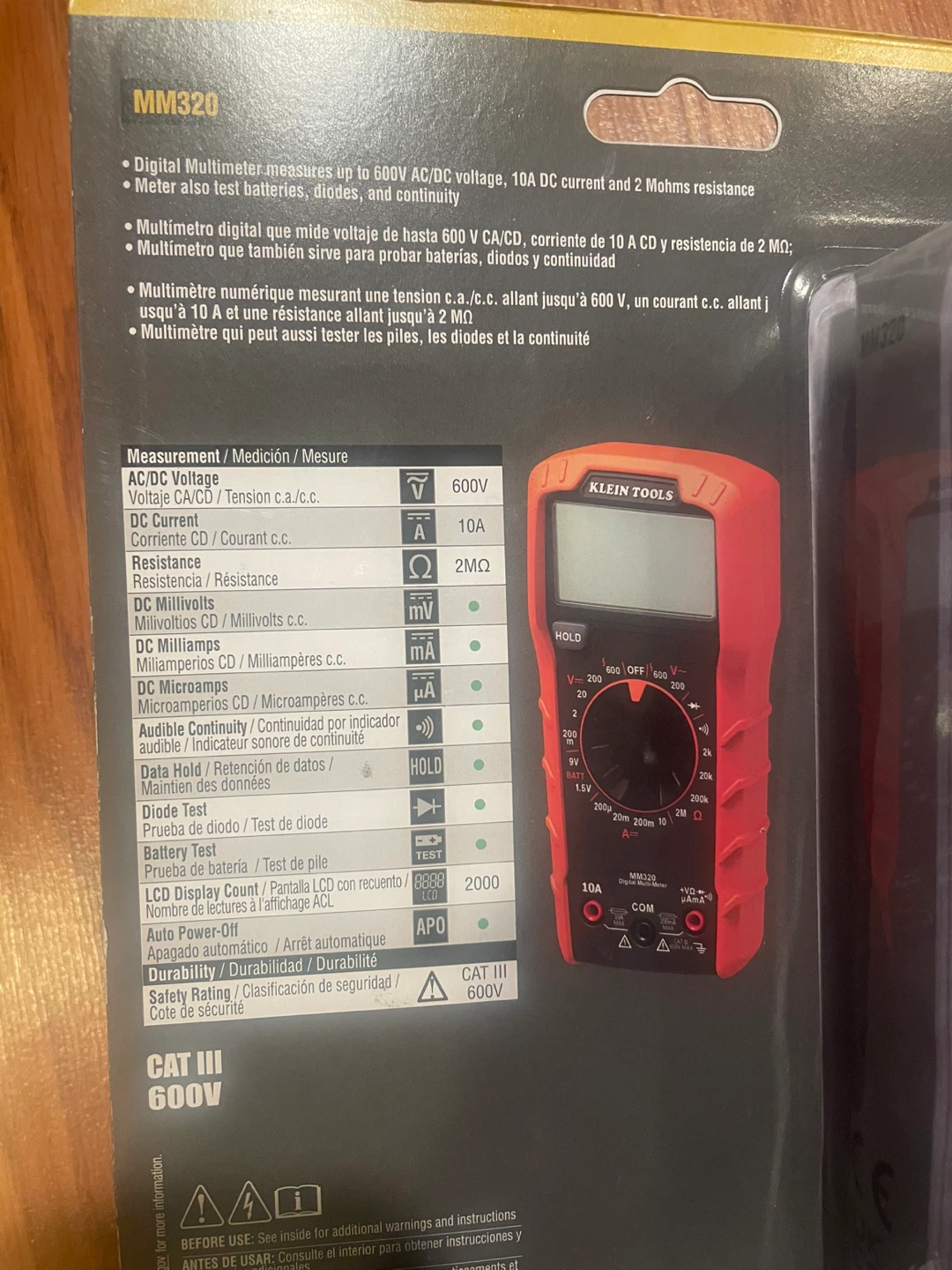 Klein Tools Electrical Test Kit - New in Box! - photo 5