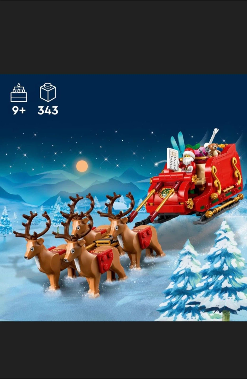LEGO 40499 Santa's Sleigh - NEW - photo 2