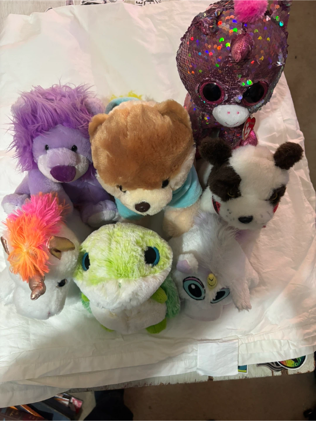Assorted Plush Toys - Bundle of 7