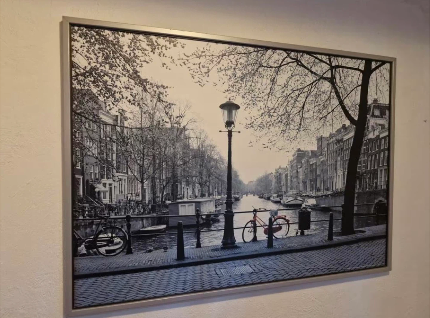 Amsterdam Wall Art with Frame - photo 3