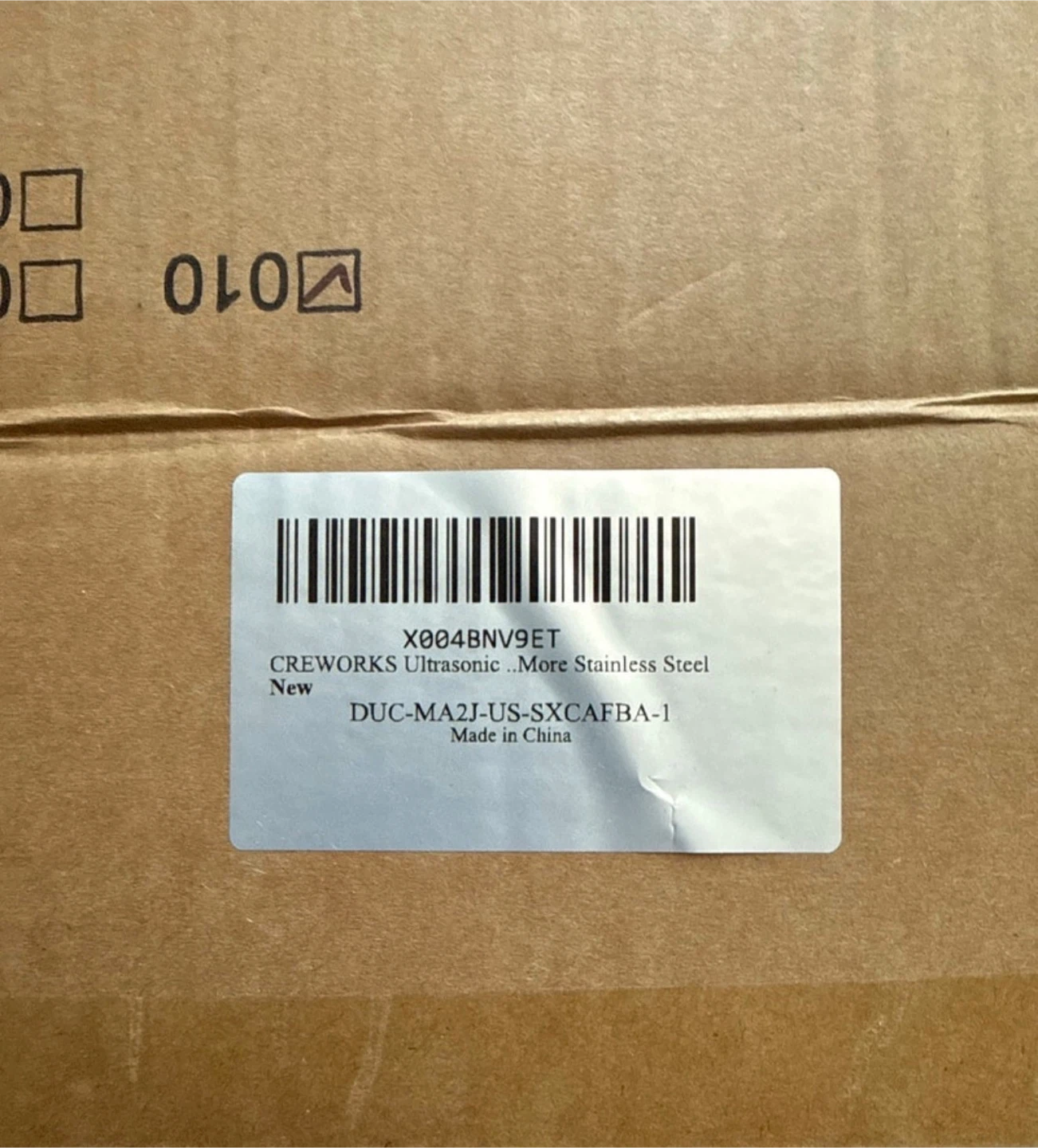 New CREWORKS Ultrasonic Cleaner Stainless Steel - photo 3