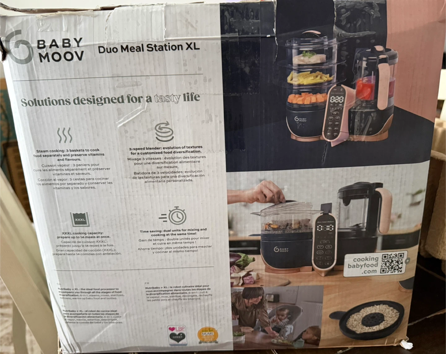 Babymoov Duo Meal Station XL - Navy - photo 4