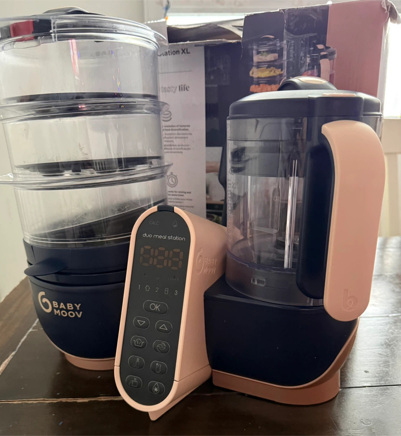 Babymoov Duo Meal Station XL - Navy - photo 2
