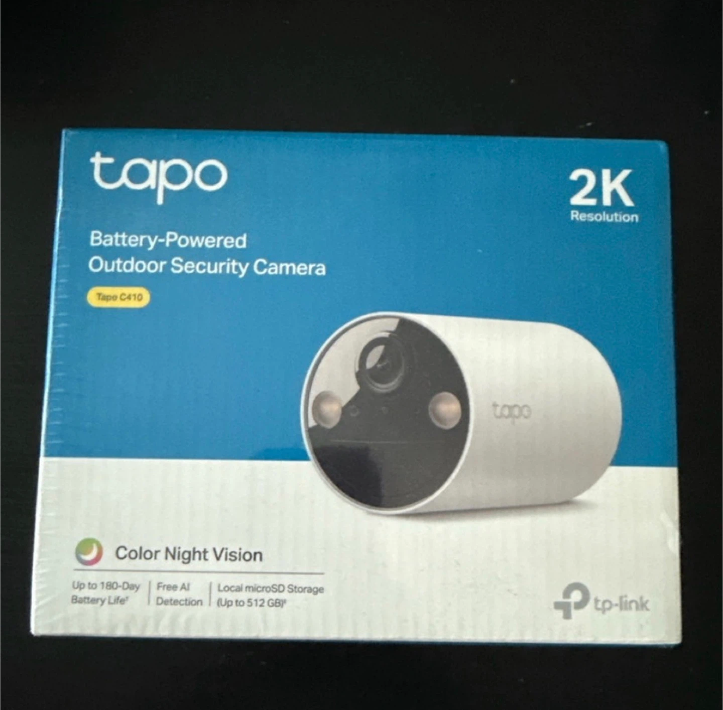 Tapo C410 Battery Powered Outdoor Security Camera - New