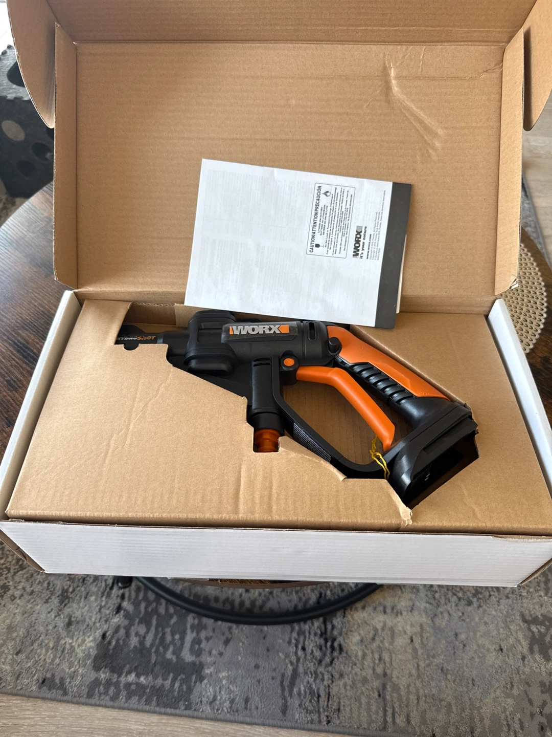 WORX Hydroshot 20V Portable Power Cleaner - New in Box! - photo 4